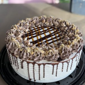Snickers Ice Cream Cake