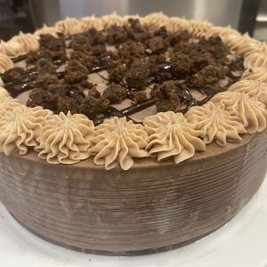 Triple Chocolate Ice Cream Cake